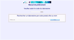 Desktop Screenshot of manueldeprelevement.com